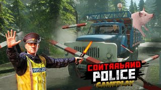 Contraband Police Officer Gameplay  My First Day On Police Duty  Lovely Boss [upl. by Sillek]