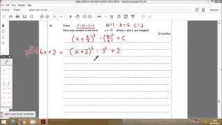 GCSE Maths Quadratic Equation [upl. by Ainafetse96]