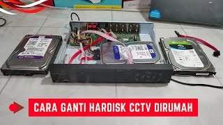 Cara Ganti Hardisk CCTV Hikvision Atau Cara Ganti Hardisk CCTV Dahua Tanpa Perlu Panggil Teknisi [upl. by Belinda]