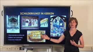 Kunstgeschiedenis  Middeleeuwen  Schilderkunst  Huygens Lyceum  Tekenen [upl. by Robena]