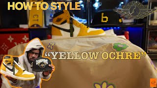 HOW TO STYLE JORDAN 1 YELLOW OCHRE [upl. by Lebyram]