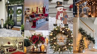 Top 90 Christmas Holiday Decoration Ideas 💡 Christmas Home Decorations 2024 2025 [upl. by Bard]