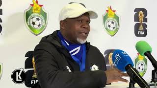 Lesotho coach Notsi On Beating Zim  Bafana  Group C WC Ambition [upl. by Nnep]