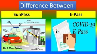 Difference Between Sunpass and Epass [upl. by Swanhildas]