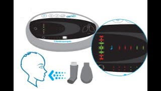 CDS Patient Inhaler Training using the Vitalograph AIM [upl. by Akemehc594]