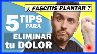 Como ELIMINAR la FASCITIS PLANTAR 👣 de Forma Natural❤️ [upl. by Atiner232]