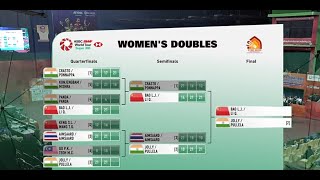 Treesa JOLLY Gayatri Gopichand PULLELA Vs BAO Li JingLI Qian  Womens Doubles Final [upl. by Bajaj]