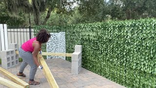 SEE HOW SHE USES THIS SIMPLE PRIVACY TRICK OUTSIDE OUTDOOR BACKYARD Ideas To Tryout NOW [upl. by Yeta]