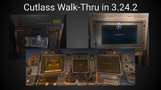 3242 Cutlass Black WalkThru Star Citizen [upl. by Derick]