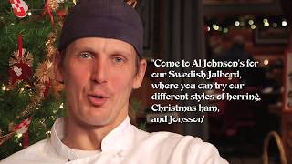 Al Johnsons Traditional Swedish Julbord 2019 [upl. by Irovi587]