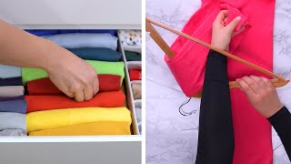 Fold Like a Pro With These Easy Clothes Folding Hacks [upl. by Wynn]