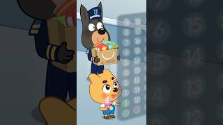 Kids Learn Elevator Safety Rules sherifflabrador shorts [upl. by Marola641]