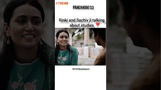 Rinki and Sachi ji talking about studies trending panchayat shorts viral S3 [upl. by Gnoz530]