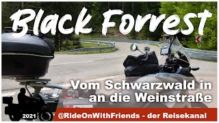 Vom Schwarzwald in die Pfalz mit dem Motorrad [upl. by Ajnat]