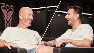 WHEN ZINEDINE ZIDANE MET LIONEL MESSI [upl. by Lyndon]