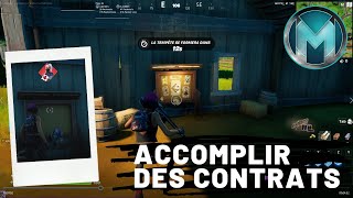 Accomplir des contrats  Défi Quête Guide  Fortnite  Chapitre 2 saison 7 [upl. by Dearr]