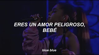 ariana grande  leave me lonely ❀ sub español live [upl. by Erreit]