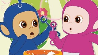 Tubby Custard Bubbles  Tiddlytubbies  Cartoons for Kids  WildBrain Little Ones [upl. by Anerbes54]