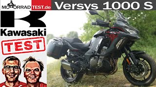 KAWASAKI Versys 1000 S  TEST deutsch [upl. by Adnawak608]