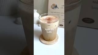 Apple Pie Latte homecafe applepie coldfoam icedlatte [upl. by Kalb813]