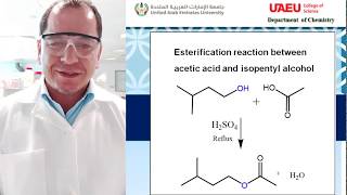 Preparation of Isopentyl Acetate Banana Oil  Dr Abdelouahid Samadi [upl. by Noremmac202]