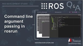 ROS QampA 146  Command line argument passing in rosrun [upl. by Adnuahsal]