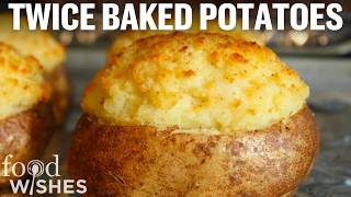 How to Make Twice Baked Potatoes with Chef John  Food Wishes [upl. by Learrsi]