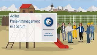 Agiles Projektmanagement mit SCRUM erklärt [upl. by Cathrin541]