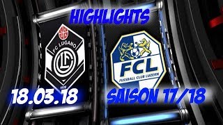 Fc Lugano vs Fc Luzern 180318 [upl. by Ermina]