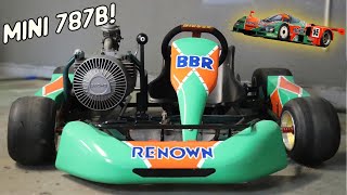 Rotary Go Kart Gets A WILD Paint Job Mazda 787b Livery  Rotary Shifter Kart Episode 5 [upl. by Harwin]