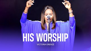 VICTORIA ORENZE  HIS WORSHIP Virtual ministration The believers gathering [upl. by Teerprug198]