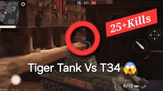 WWH Tank War Tiger vs T34 Gameplay Ep1 2024 [upl. by Tice]