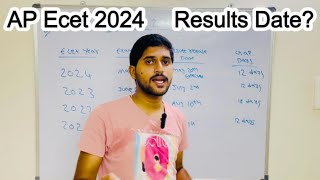 Ap Ecet 2024 results date  ap ecet 2024 counseling full details  ecet counseling process 2024 [upl. by Moses]