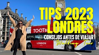 TIPS de LONDRES Consejos ANTES de viajar PARTE 1  Tour desde Big Ben hasta Trafalgar Square [upl. by Lamrert]