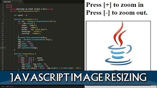 JAVASCRIPT Image zooming within a div [upl. by Airrehs]