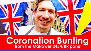 How To Make Bunting from the Makower Union Flag 2454 panel  perfect for the coronation [upl. by Adnauq]