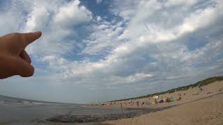 Nude Beach Review at Bredene WestVlaanderen Belgium [upl. by Anomar]