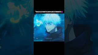 quotGojo Satoru’S Limitless Strength 😈 gojo sukuna jujutsukaisen anime gamingwithkrishna fyp amv [upl. by Sonitnatsok599]