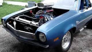 351 Cleveland V8 Powered Ford Pinto part II up and running [upl. by Limemann589]