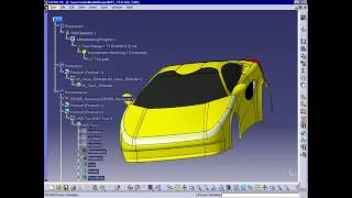 catia advanced isoparametric machining 13 [upl. by Eachelle]