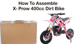 How to assemble Dirt Bike [upl. by Conlan]