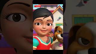 தள்ளுவண்டி தள்ளியே  Tamil Rhymes amp Baby Song  Infobells [upl. by Eyanaj]