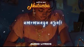 Chitta boy Nairamba officialAudio lyrics [upl. by Dlaniger]