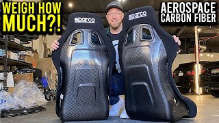 My new carbon fiber Sparco QRTC seats [upl. by Havard897]