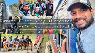 Nuwara Eliya Vlog Unedited  Lovers Leap Waterfall Travel Guide nuwaraeliya travelguide vlog [upl. by Wilt666]