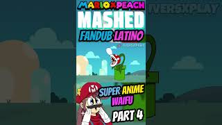 MARIO Y PEACH PERO SON ANIME WAIFU🍑 Pt4 fandub mario shorts [upl. by Winebaum572]