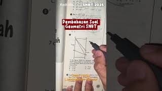 Bentuk Soal Geometri di SNBT snbt utbk bimbel pengetahuankuantitatif aditsbs matematikasma [upl. by Chatterjee]