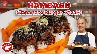 JAPANESE BURGER STEAK [upl. by Valerye]