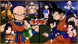 Dragon Ball Z Budokai Tenkaichi 3  Humans VS Saiyans Request Match [upl. by Legnaleugim]