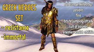 GREEK HEROES SET Ac odyssey More info on desc [upl. by Erie67]